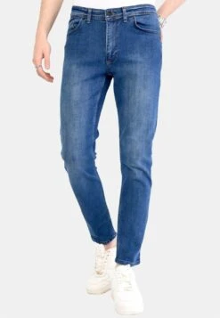 Nette - Dp-Nw - 1979 / 21 - Slim Fit Jeans - Blauw -Heren Mode Boutique 0175dd266c7b4c37b80afc95157f503b