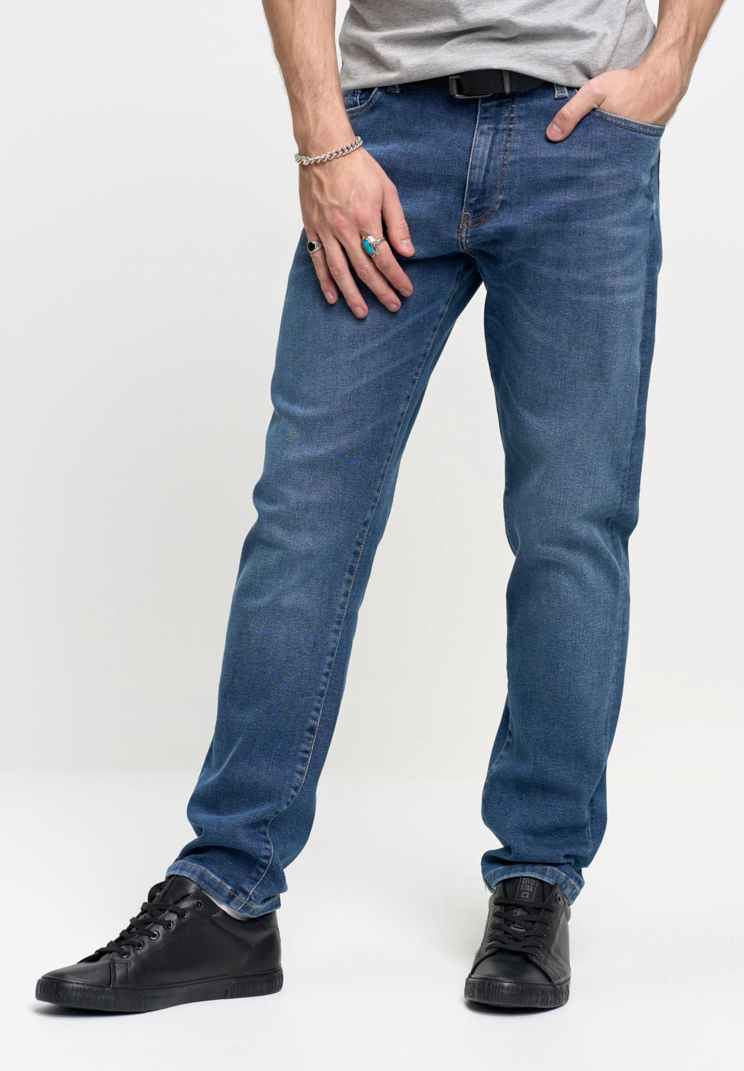 BIG STAR Harper - Slim Fit Jeans - Hellmarine 6 BIG STAR Harper - Slim Fit Jeans - Hellmarine - Afbeelding 4