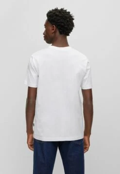 Boss Tessler 187 - T-Shirt Print - White -Heren Mode Boutique 02be2f73a3094527a7c772478f39db2b