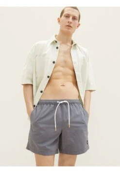 Tom Tailor Basic - Zwemshorts - Quiet Mid Grey -Heren Mode Boutique 0574999f41024171b81affaed41dd69e