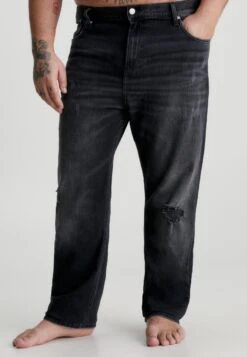 Regular Taper Plus - Straight Leg Jeans - Denim Black