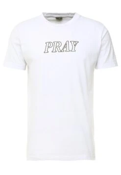 Mister Tee Pray Hands - T-Shirt Print - White -Heren Mode Boutique 0ad60a4ff2304e0abf28a666d7b44cdc