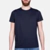 SAVE THE DUCK Con Taschino - T-Shirt Basic - Blue