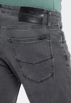 Damien - Slim Fit Jeans - Anthrazit -Heren Mode Boutique 0bfc59785b9a4109b36cf95b6cb65696