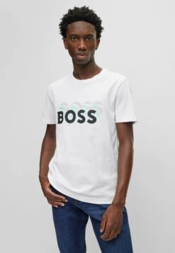 Boss Tessler 187 - T-Shirt Print - White