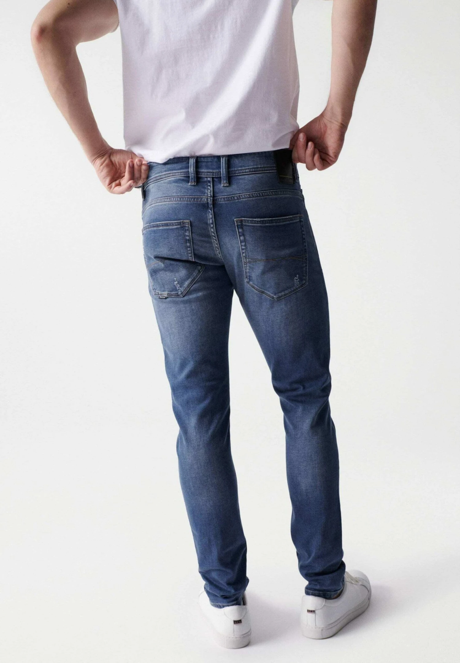 Slim Fit Jeans - Blue 5 Slim Fit Jeans - Blue - Afbeelding 3