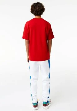 Lacoste T-Shirt Basic - Rouge -Heren Mode Boutique 11d718daf9c04081865cf73f2f78a9e1