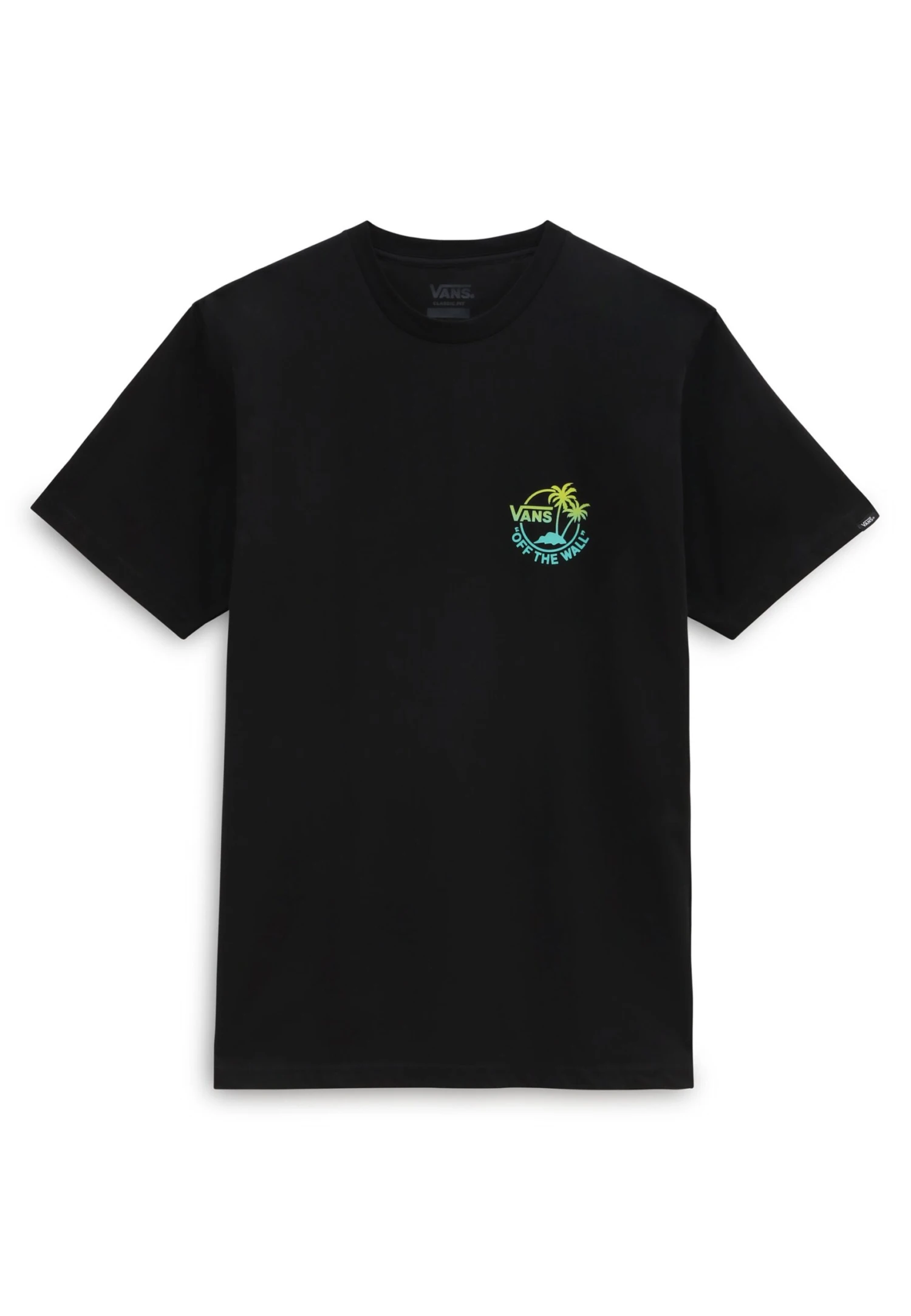 Vans Classic Mini Dual Palm Ii Ss - T-Shirt Print - Black 6 Vans Classic Mini Dual Palm Ii Ss - T-Shirt Print - Black - Afbeelding 4