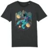 Techno Astronaut - T-Shirt Print - Dark Heather Grey
