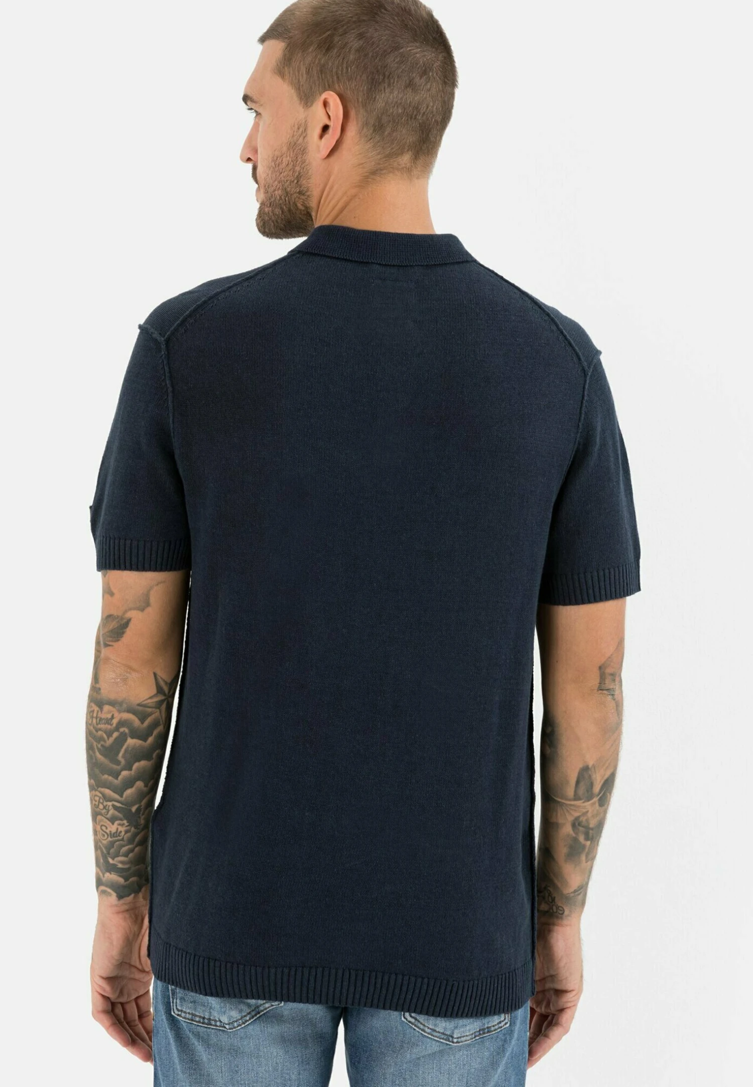Camel Active Poloshirt - Night Blue 5 Camel Active Poloshirt - Night Blue - Afbeelding 3