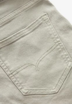 Next Belted With Stretch - Straight Leg Jeans - Stone -Heren Mode Boutique 1869bf43fd9041119dbe96e2db3e59c8