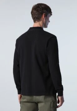 North Sails Long-Sleeved- Poloshirt - Black -Heren Mode Boutique 189152aa8eef4ace851ddcd5b4a60056