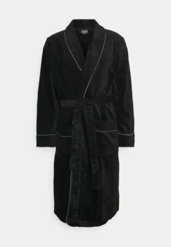 JBS Bathrobe - Badjas - Schwarz -Heren Mode Boutique 1c65085638a94068bd91cba11ac1485a