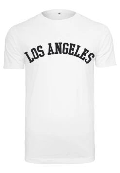 Mister Tee Los Angeles - T-Shirt Print - White -Heren Mode Boutique 1d592c08d276466cbbdedbacb16322b2