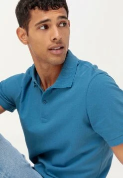 Poloshirt - Rivierablau -Heren Mode Boutique 1d9cf163ff1a4b19b3c03209a6275f51