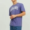 Jack & Jones Logo - T-Shirt Print - Twilight Purple -Heren Mode Boutique 2172f89819814d43a71984237c3f1f07