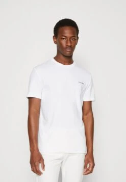 Calvin Klein Micro Logo Regular Fit 2 Pack- T-Shirt Basic - White/Black -Heren Mode Boutique 23b39e99d56043ddbb542d7bb5d43cdb