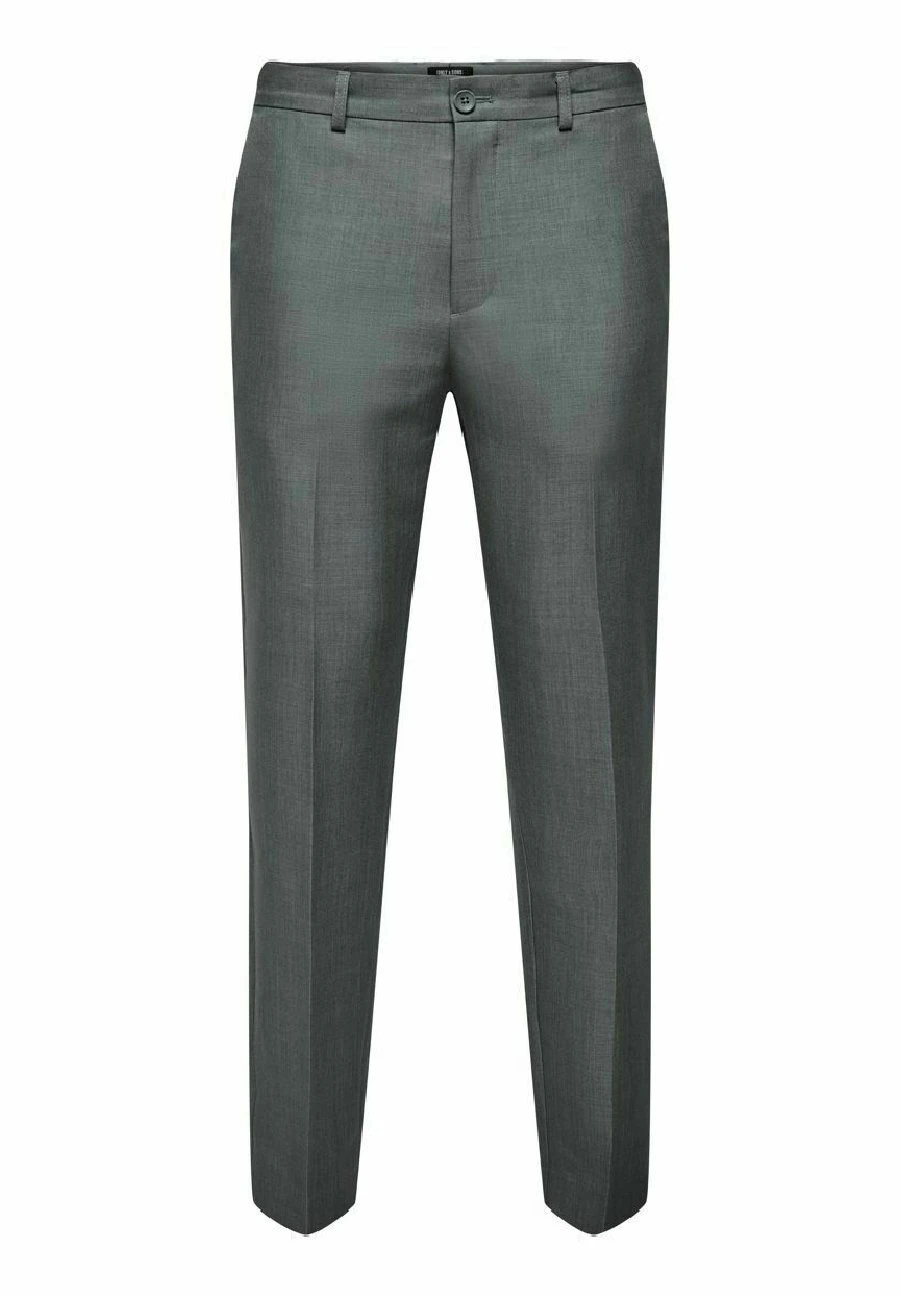 Only & Sons Onseve Clean - Pantalon - Medium Grey Melange 3 Only & Sons Onseve Clean - Pantalon - Medium Grey Melange