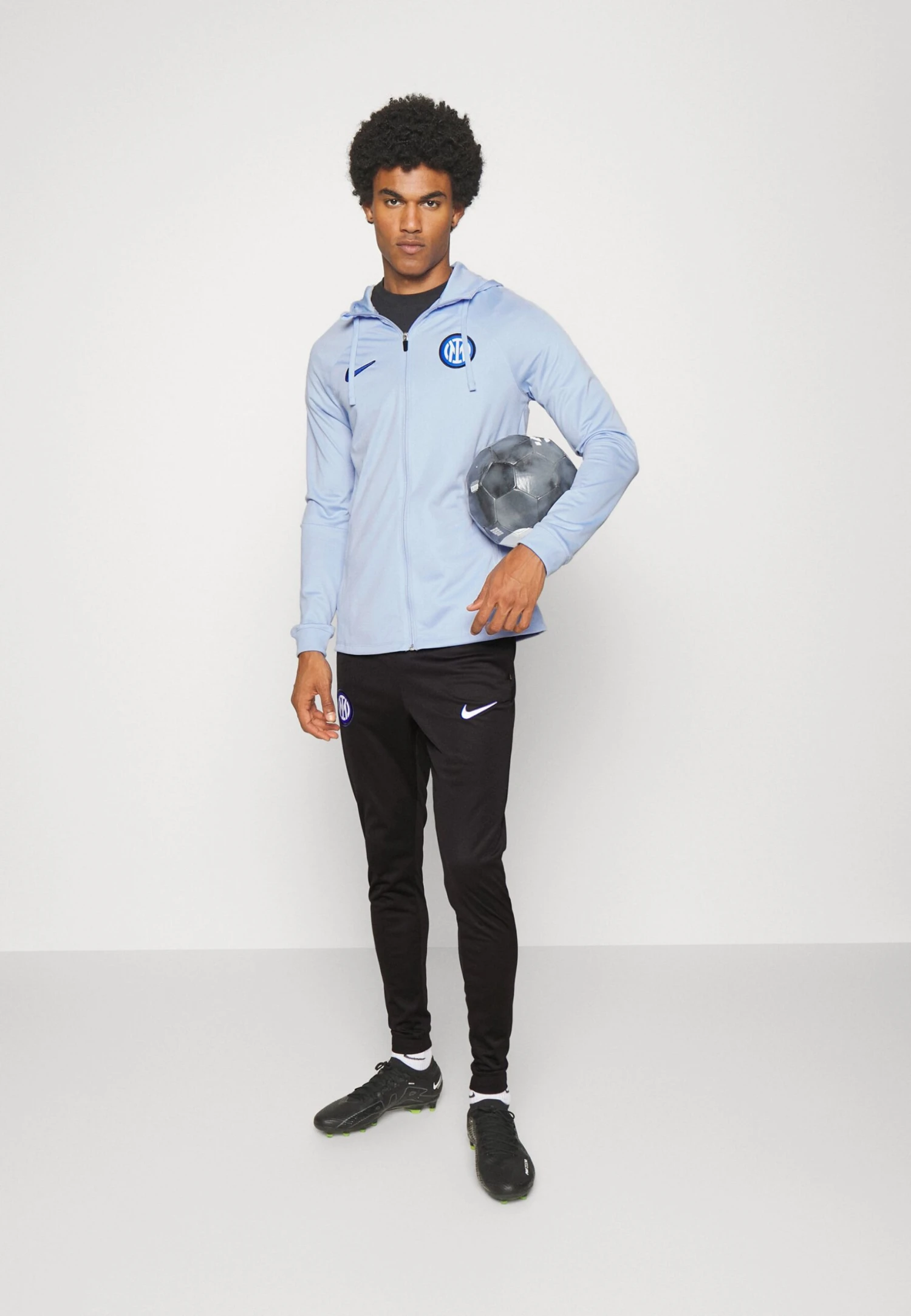Nike Performance Inter Mailand Strike Hooded Track Suit - Fanartikel - Light Marine/Black/Lyon Blue 4 Nike Performance Inter Mailand Strike Hooded Track Suit - Fanartikel - Light Marine/Black/Lyon Blue - Afbeelding 2