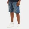 Tom Tailor Gemusterte Morris - Jeansshort - Dark Banana Leaf Lazer Denim 1 Tom Tailor Gemusterte Morris - Jeansshort - Dark Banana Leaf Lazer Denim -Heren Mode Boutique 2df91e0784214388b2d4711f32371b6b