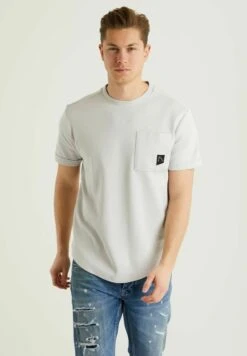 Nieuwe uitgaven 15 Petro - T-Shirt Basic - Light Grey