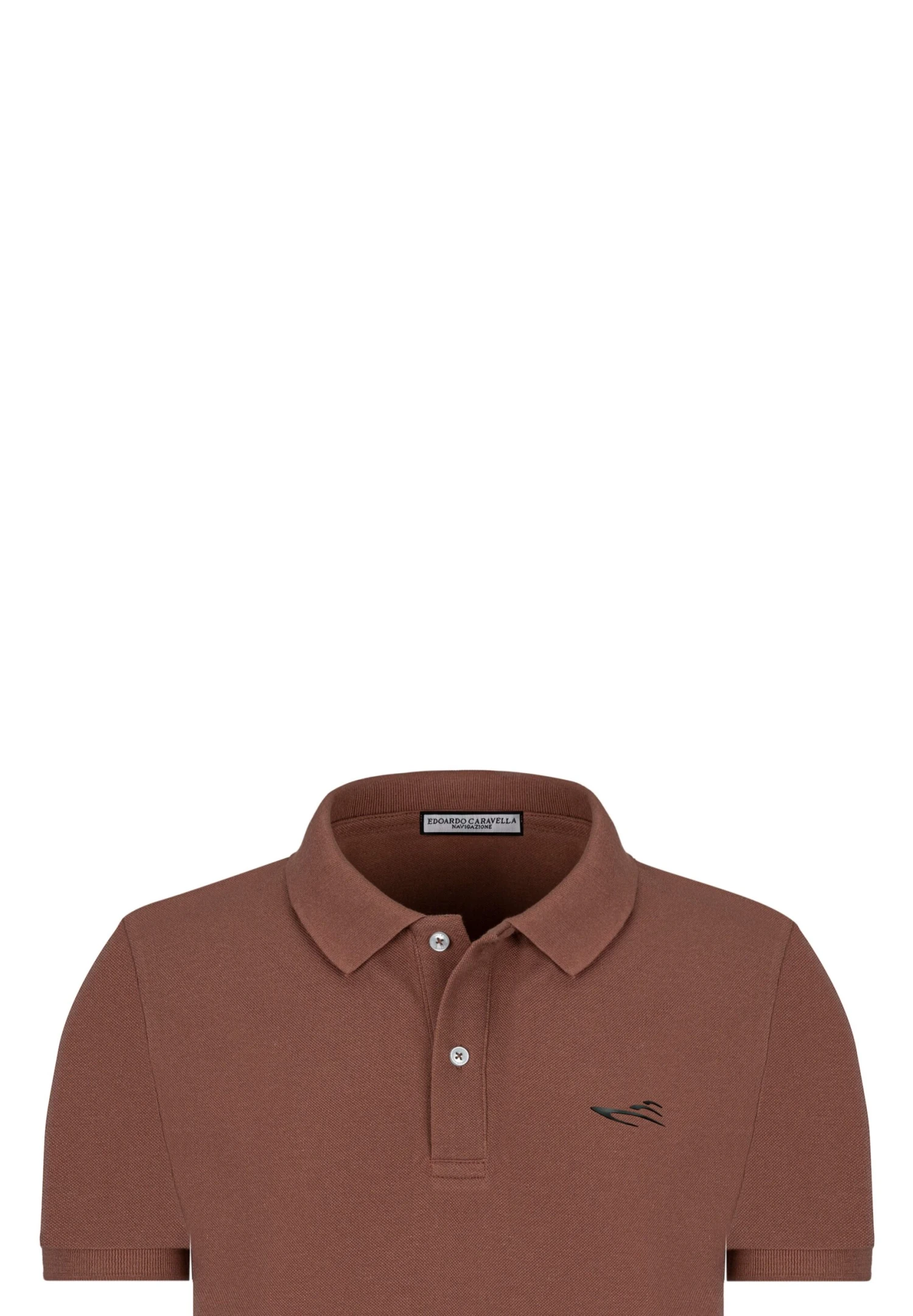 Short Sleeve - Poloshirt - Brown 5 Short Sleeve - Poloshirt - Brown - Afbeelding 3