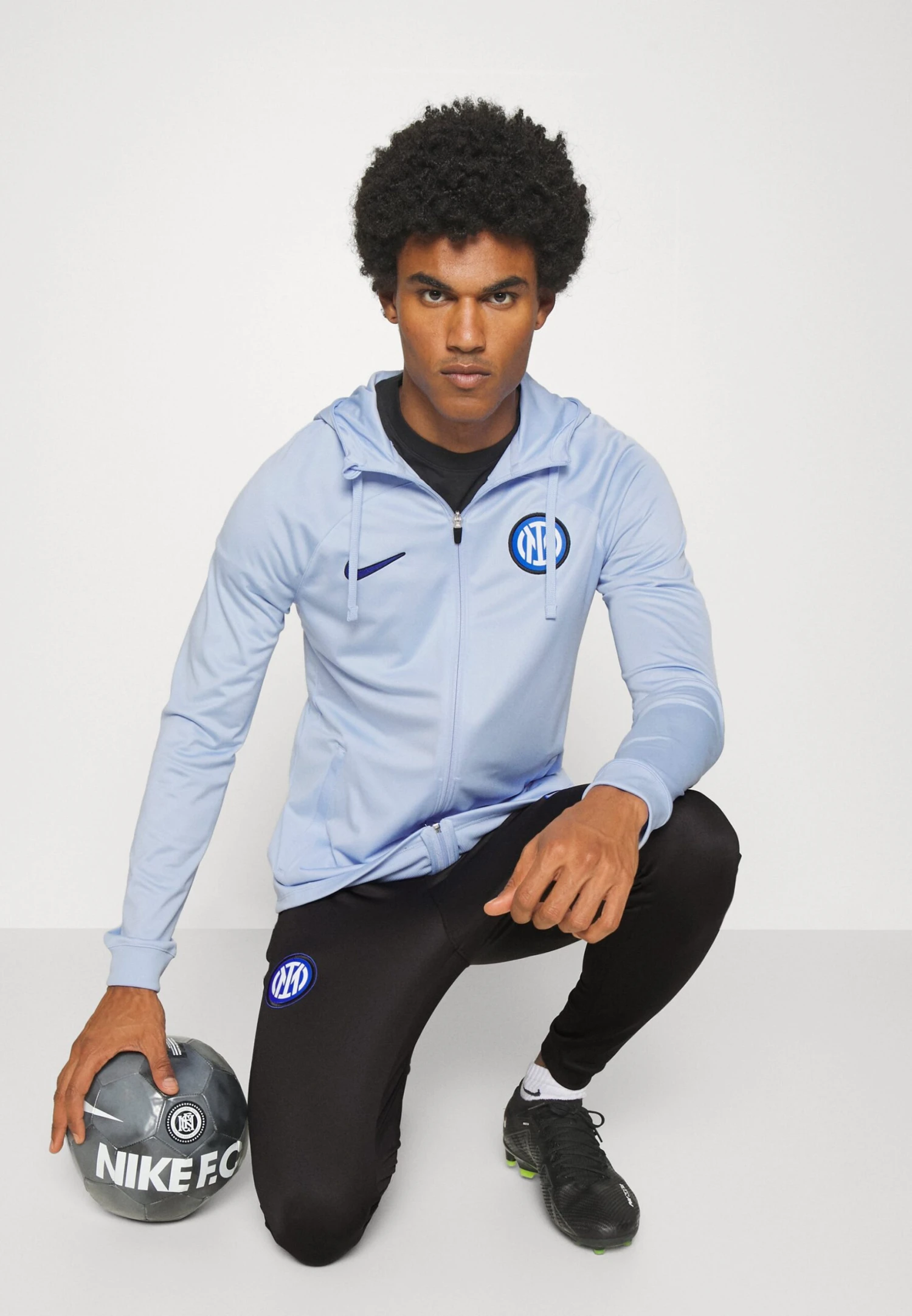 Nike Performance Inter Mailand Strike Hooded Track Suit - Fanartikel - Light Marine/Black/Lyon Blue 6 Nike Performance Inter Mailand Strike Hooded Track Suit - Fanartikel - Light Marine/Black/Lyon Blue - Afbeelding 4