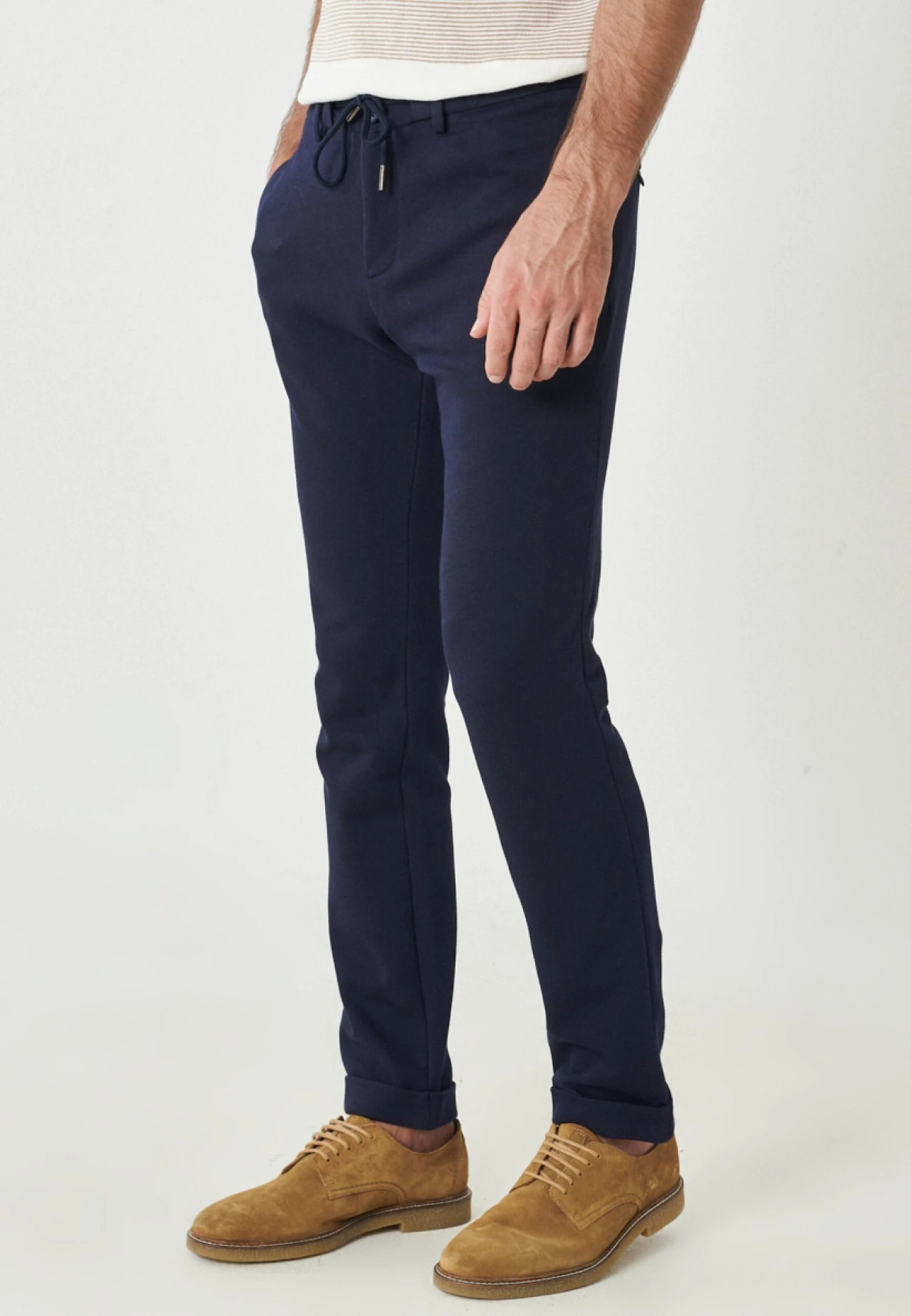 Slim Fit - Broek - Navy Blue 3 Slim Fit - Broek - Navy Blue