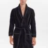 JBS Bathrobe - Badjas - Schwarz