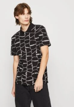 Armani Exchange Poloshirt - Black -Heren Mode Boutique 3d1f5423949d40089e473793c9b6b468