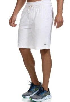 Indicode Jeans Inyosemite - Jeansshort - Offwhite -Heren Mode Boutique 4092cd4a816b43d4a1c9abcebcc280d3