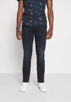 Marc O'Polo Straight Leg Jeans - Blue-Black Denim