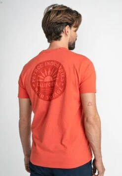 Petrol Industries T-Shirt Print - Orange