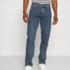 Wrangler Texas- Slim Fit Jeans - Stonewash