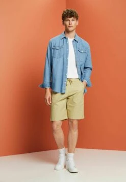 Edc By Esprit Gemusterte Pull On - Trainingsbroek - Pastel Green -Heren Mode Boutique 431880b9617c495ba6e6e8f6e9a58894