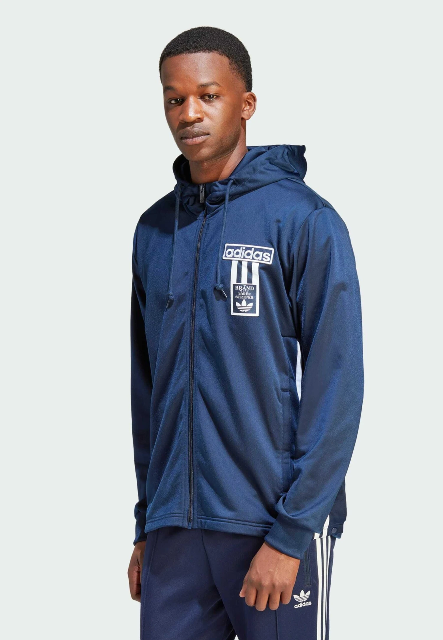 Adidas Originals Break Fz - Trainingsvest - Night Indigo 4 Adidas Originals Break Fz - Trainingsvest - Night Indigo - Afbeelding 2