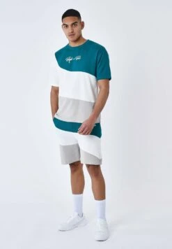 Tricolore - Trainingsbroek - Vert -Heren Mode Boutique 49775c19453347be87066ba2372d35c0