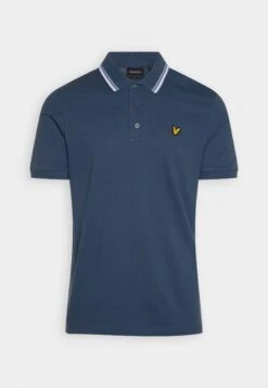 Lyle & Scott Dashed Tipped - Poloshirt - Ink Blue -Heren Mode Boutique 4d25f64f61124e31a3e93f99579dccf0