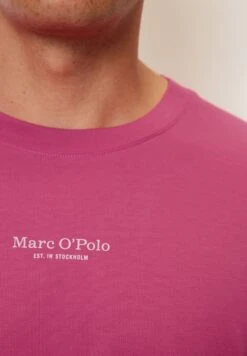 Marc O'Polo Short Sleeve- T-Shirt Basic - Pop Of Pink -Heren Mode Boutique 50ba05dddab8452c8570b88baa368358