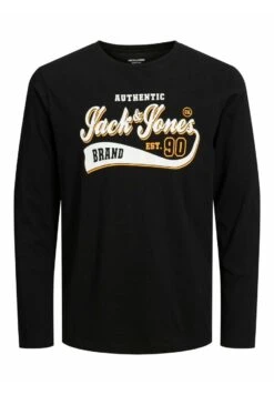Jack & Jones Logo - Longsleeve - Black 15 Jack & Jones Logo - Longsleeve - Black -Heren Mode Boutique 50f236e4932f4bfda6f9cb0dc621010a