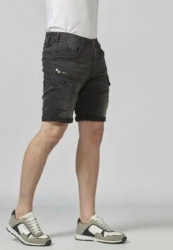 Koroshi Jeansshort - Denim Black