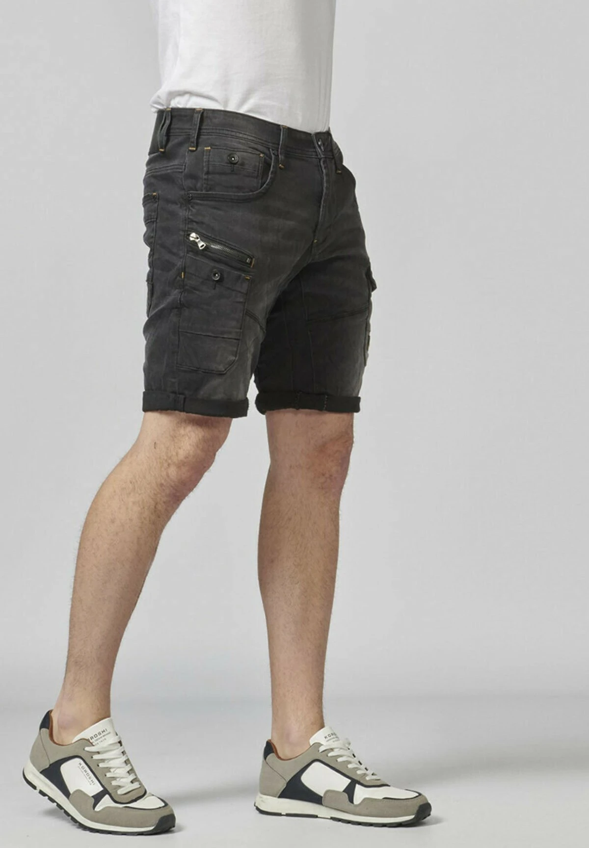 Koroshi Jeansshort - Denim Black 3 Koroshi Jeansshort - Denim Black