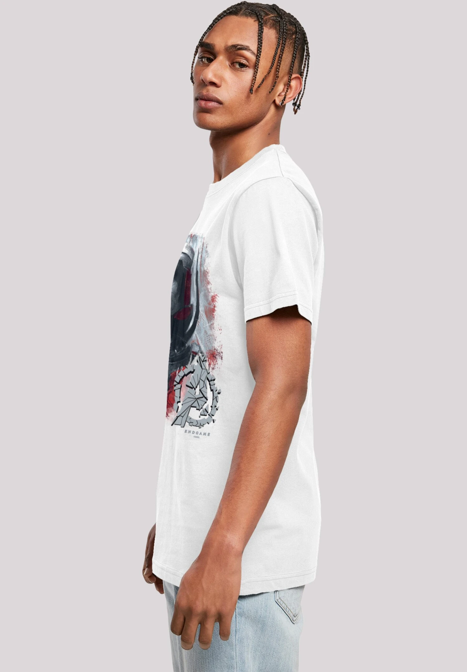 F4NT4STIC Marvel Avengers Endgame Ant-Man Brushed - T-Shirt Print - White 7 F4NT4STIC Marvel Avengers Endgame Ant-Man Brushed - T-Shirt Print - White - Afbeelding 5