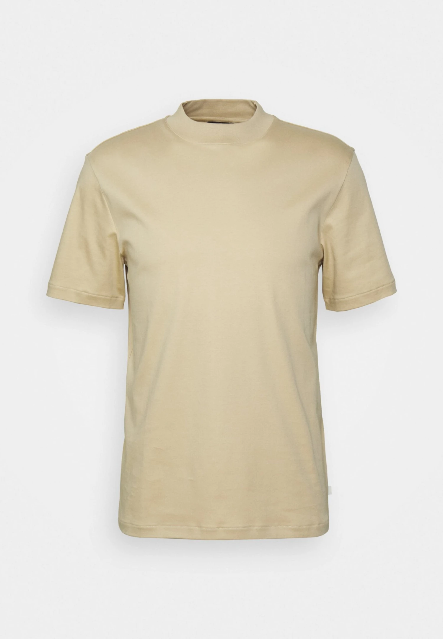 J.Lindeberg Ace Mock Neck - T-Shirt Basic - Safari Beige 9 J.Lindeberg Ace Mock Neck - T-Shirt Basic - Safari Beige - Afbeelding 7