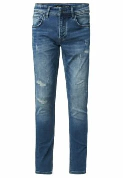 Slim Fit Jeans - Blue 13 Slim Fit Jeans - Blue -Heren Mode Boutique 5b0347cd51864cb6965e8ff2588d7096