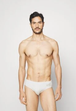 EA7 Emporio Armani Sea World Core Brief Mens - Zwemslips - Bianco