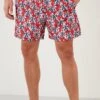 Slim Fit - Zwemshorts - Red
