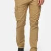 Indicode Jeans Cargobroek - Camel