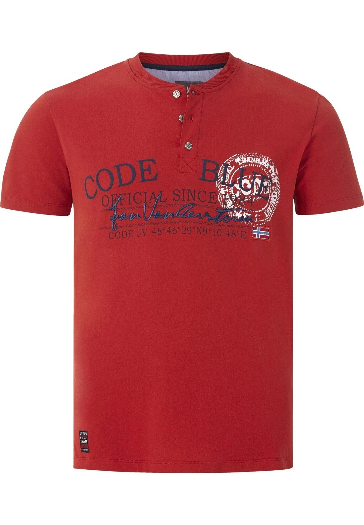 Krister - T-Shirt Print - Rot 3 Krister - T-Shirt Print - Rot