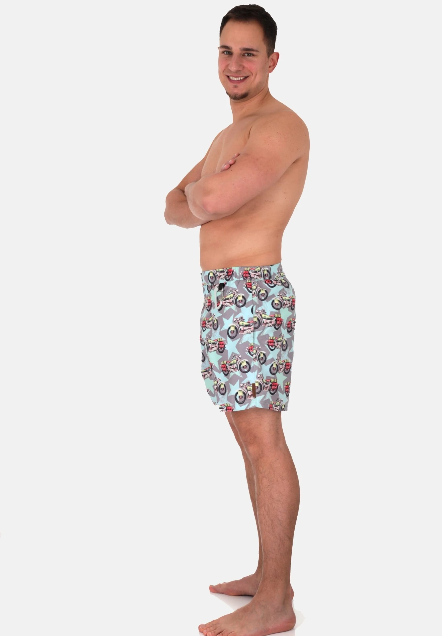 Zwemshorts - Grey 5 Zwemshorts - Grey - Afbeelding 3